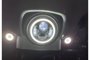 How to Install 7" LED Headlight from HOGWORKZ® (Fits Touring, Softail & more!)