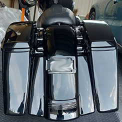 Dual Blocked Stretched Saddlebags