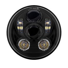 Hogworkz® 5.75インチ LED ハーレーxl1200,883 Amazon.com: Hogworkz® 5.75 Inch LED Headlight - Daymaker