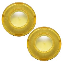 HOGWORKZ® Gold Refractor Turn Signal Bullet Style Lens