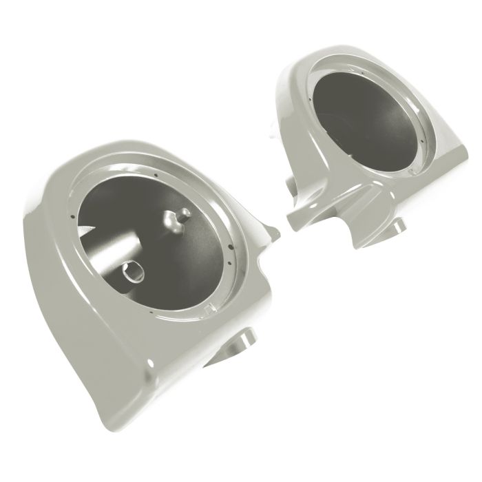 Bonneville Salt Pearl Lower Vented Fairing Speaker Pods angle