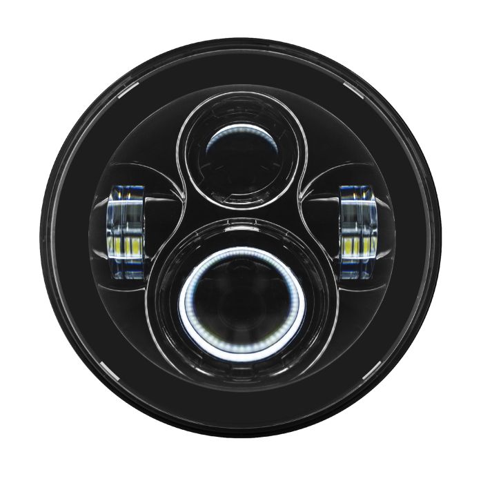 ハーレーダビットソン　7インチLEDパフォーマンスヘッドライト ホグワークズ 7″LED Performance ヘッドライト | ハーレー・カスタム