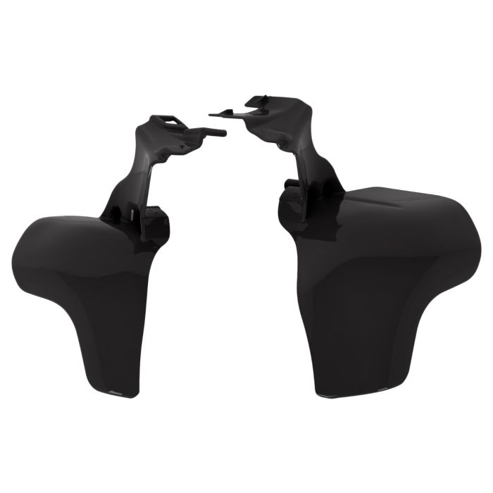 Black Jack Metallic Air Deflectors for Harley® Softail