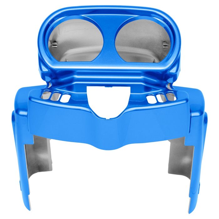 Bonneville Blue Cluster Covers for Harley® Road Glide from HOGWORKZ®