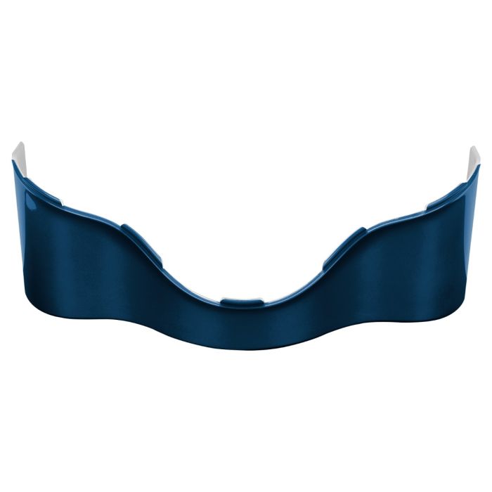 Bright Billiard Blue Outer Fairing Skirt for Harley® Touring from HOGWORKZ® front