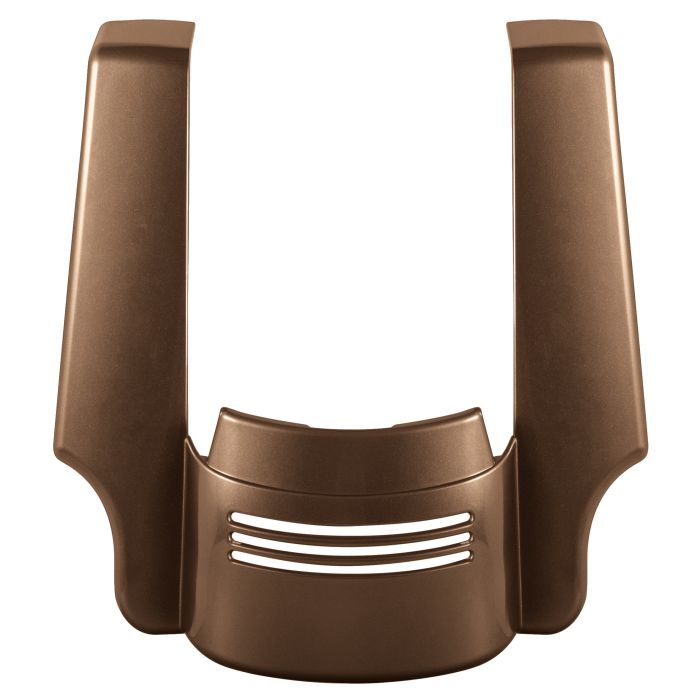 Canyon Brown Harley® Touring Stretched Tri-Bar Fender Extension front