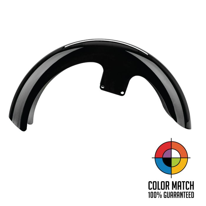 Color Match 21" Wrapped Front Fender for Harley® Touring