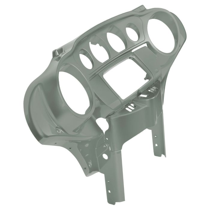 Deadwood Green Denim Front Inner Speedometer Cowl Fairing for Harley® Touring angle