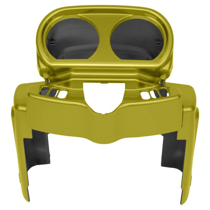 Eagle Eye Yellow Cluster Covers for Harley® Road Glide from HOGWORKZ®