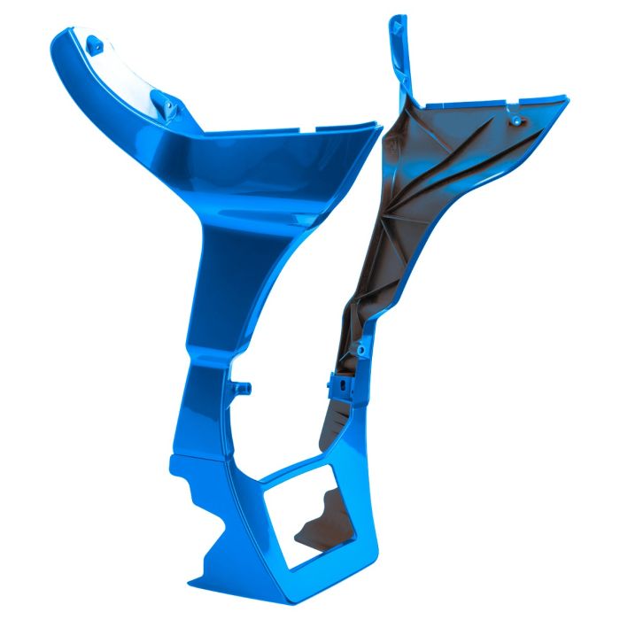 Celestial Blue (Fast Johnnie) Fairing Spoiler Kit for Harley® Road Glide from HOGWORKZ