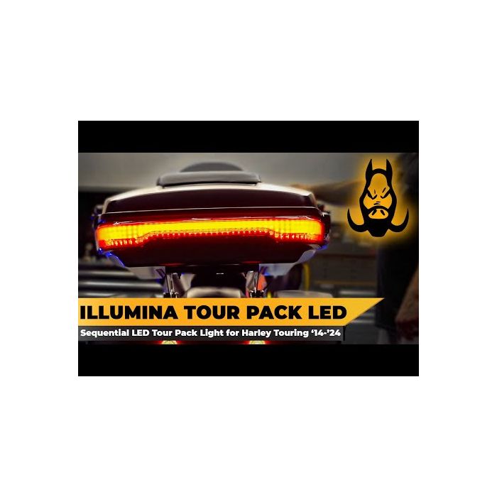 HOGWORKZ® Illumina Sequential Tour Pack LED Light for Harley