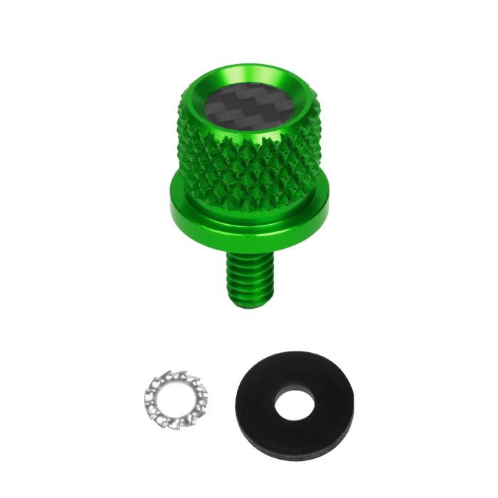 Green Carbon Fiber 1/4