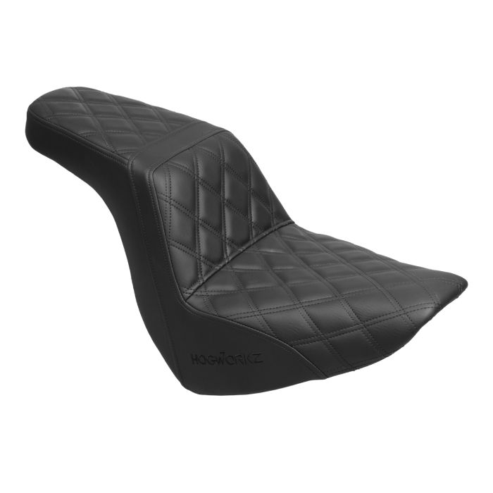 Rise Up Seat for Harley® Low Rider FXLR/FXLRS/FXLRST & Sport Glide FLSB (Black Stitch) from HOGWORKZ