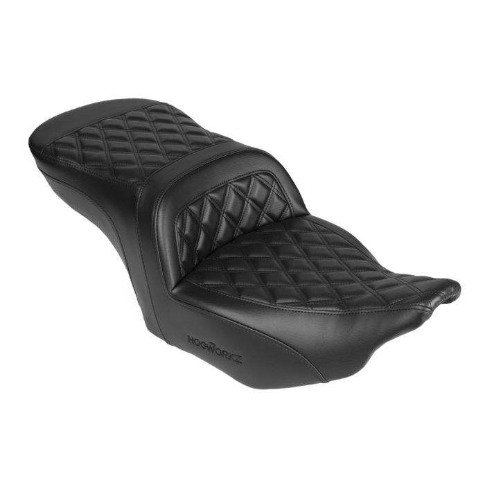 Saddlesoft Seat for Harley® Touring with Black Stitching from HOGWORKZ