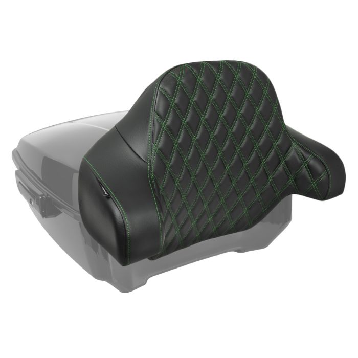 HOGWORKZ® Green Stitching King Tour Pack Backrest Pad
