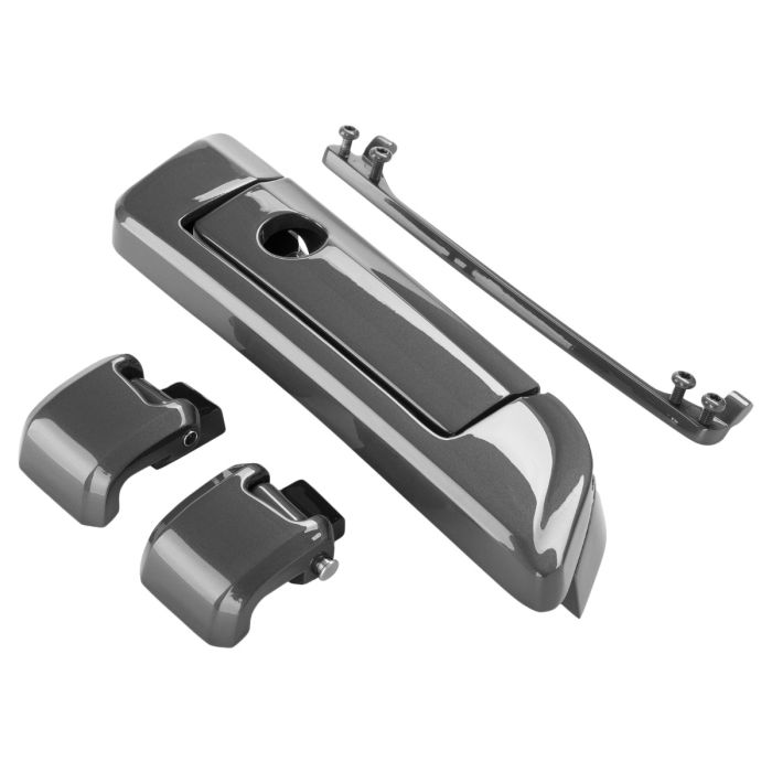 Dark Billiard Gray Tour Pack Hinges & Latch Kit side