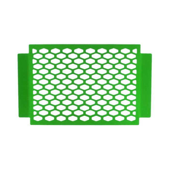 HOGWORKZ® Green Anodized Oil Cooler Grill Guard for Harley® Touring