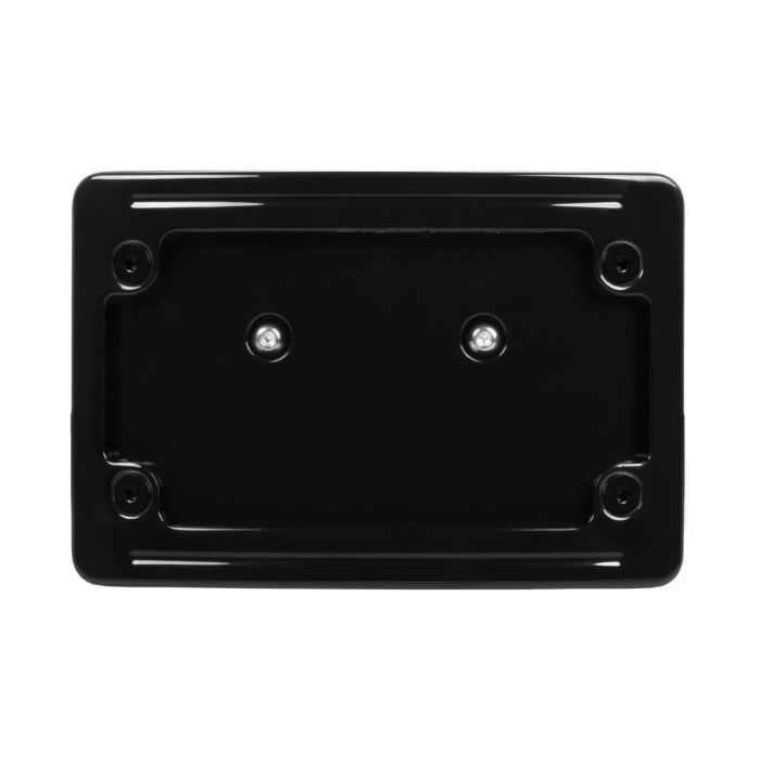 Black LED License Plate Frame Mount for Harley® Touring