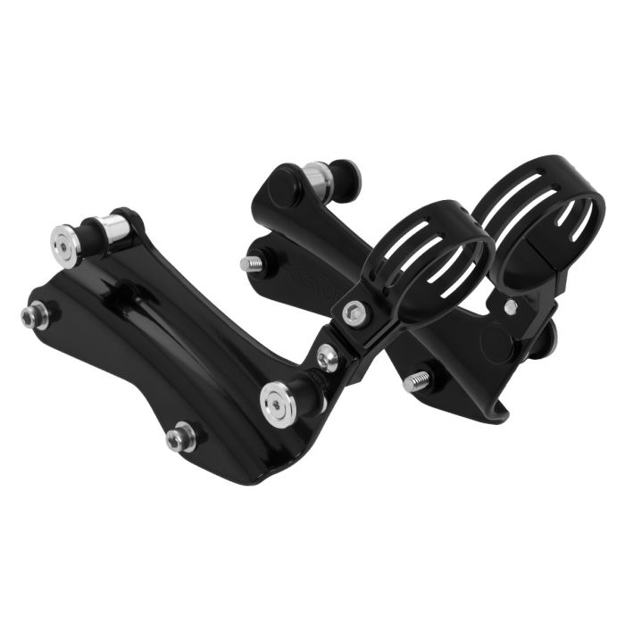 HOGWORKZ® Black 4-Point Docking Hardware Remote Reservoir Mounts
