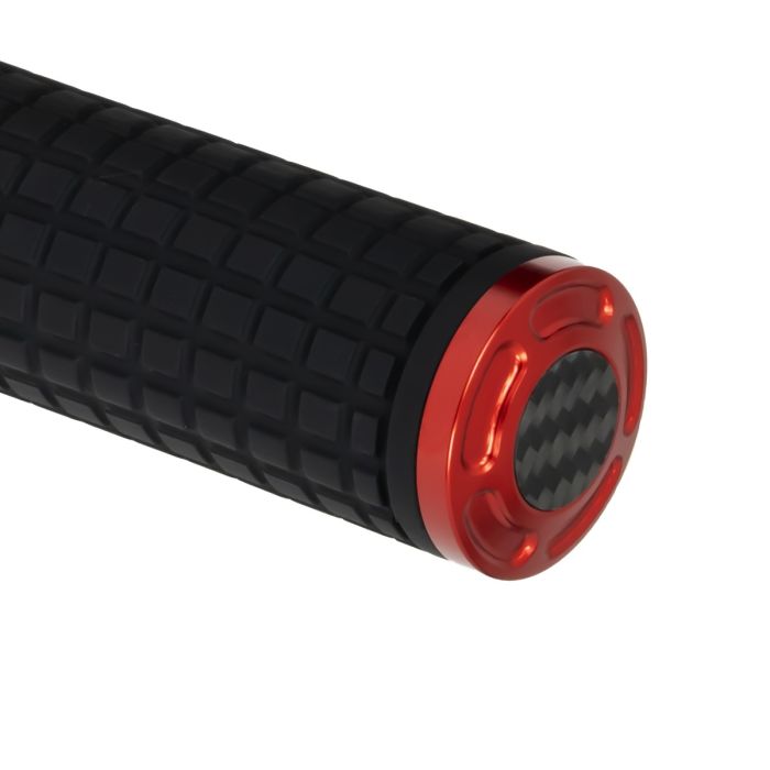 HOGWORKZ® MX Style Hand Grips for Harley® Cable Throttle Models | Red