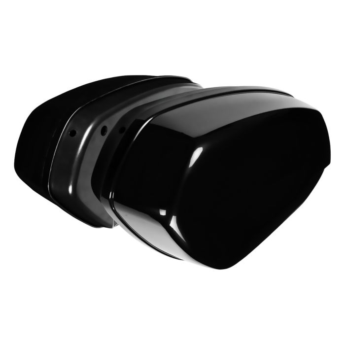 Vivid Black Saddlebag Kit for Harley® Softail Low Rider / Low Rider S angle