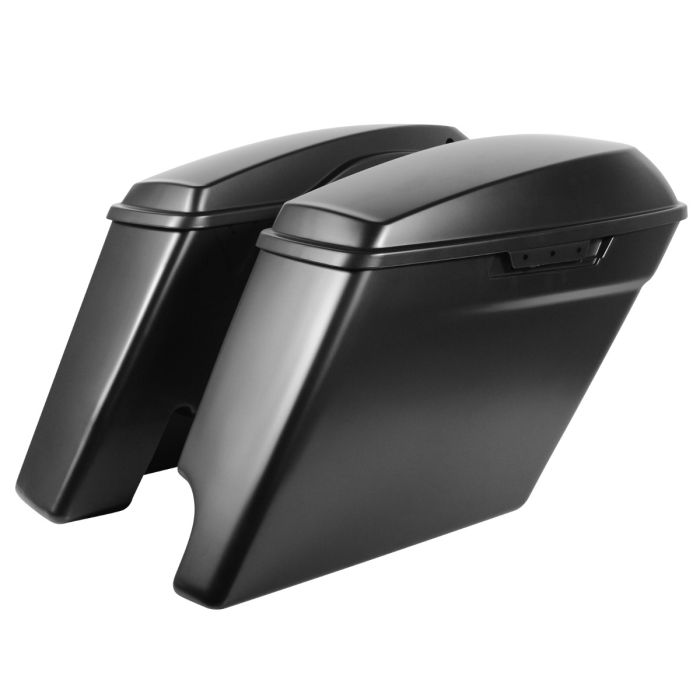 Stretched Saddlebags Harley Touring from HOGWORKZ angle