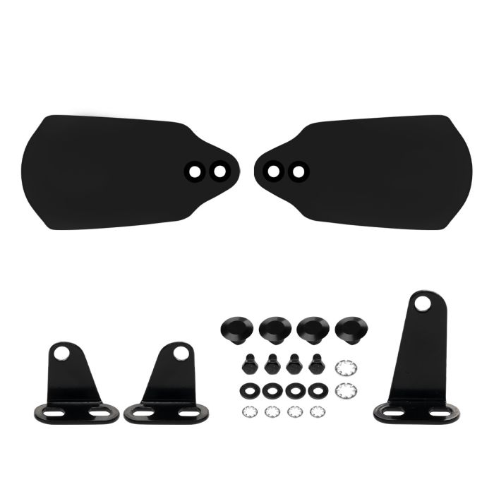Dark Smoke Hand Guards for Harley® Touring / Low Rider ST kit 