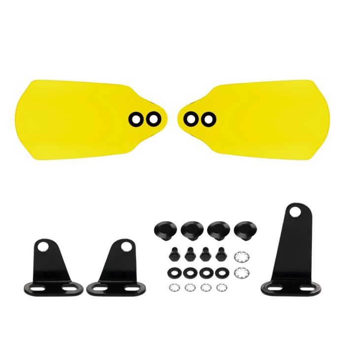 Yellow Hand Guards for Harley® Touring / Low Rider ST from HOGWORKZ