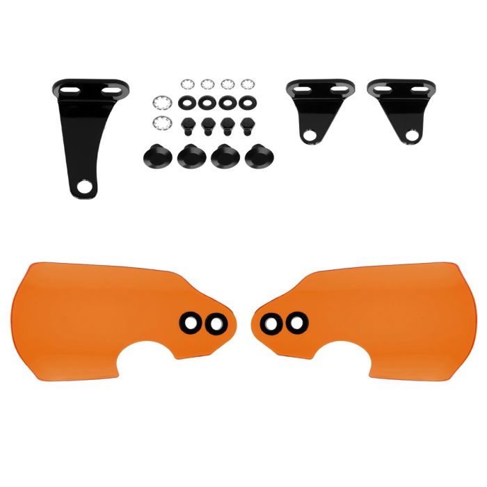 Orange Hand Guards for Harley® Softail & Road King Special FLHRXS from HOGWORKZ