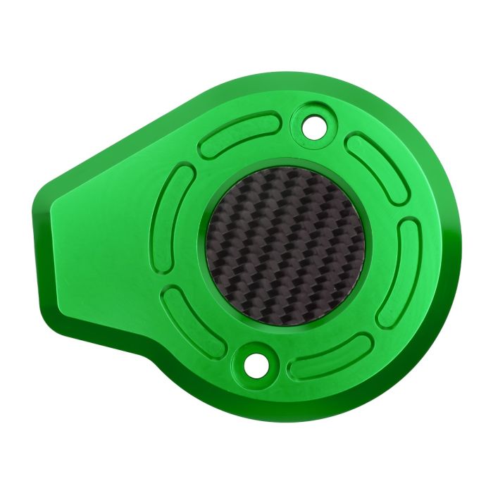 Green HOGWORKZ® VVT Cam Timer Cover for Harley® Touring & Softail