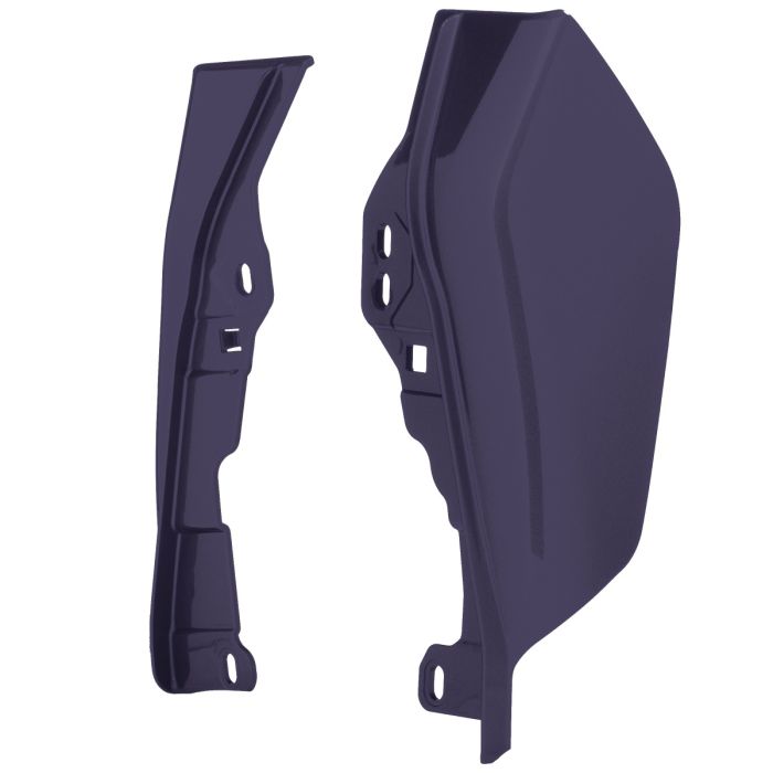 Mid-Frame Air Deflectors from HOGWORKZ in Purple Abyss Denim