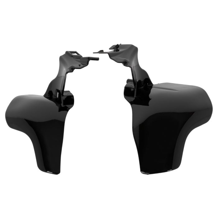 Vivid Black Air Deflectors for Harley® Softail