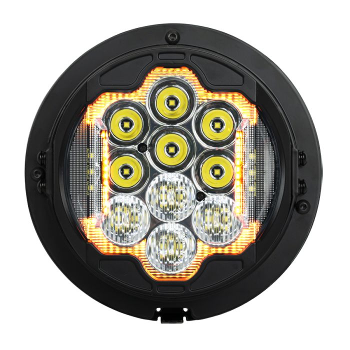 ハーレーダビットソン　7インチLEDパフォーマンスヘッドライト ホグワークズ 7″LED Performance ヘッドライト | ハーレー・カスタム