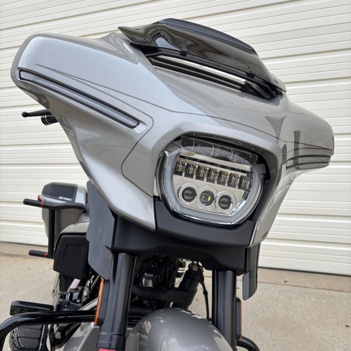HOGWORKZ® Chrome HALOMAKER™ LED Headlight for Harley® Street Glide