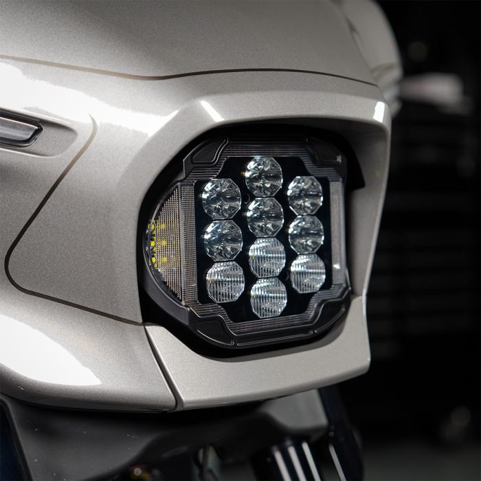 LED Silvertooth™ Performance Headlight for Harley® Street Glide