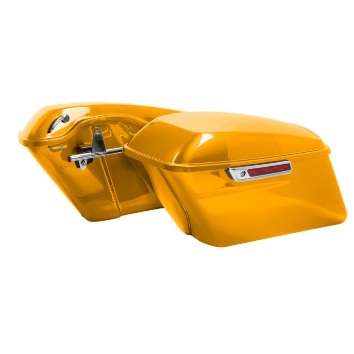 Centerline Standard Saddlebag Conversion Kit w/ Chrome Hardware for Harley® Softail 