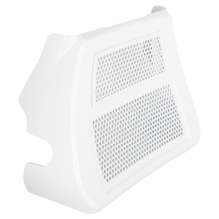 White Onyx Pearl Oil Cooler Cover for Harley® Touring 