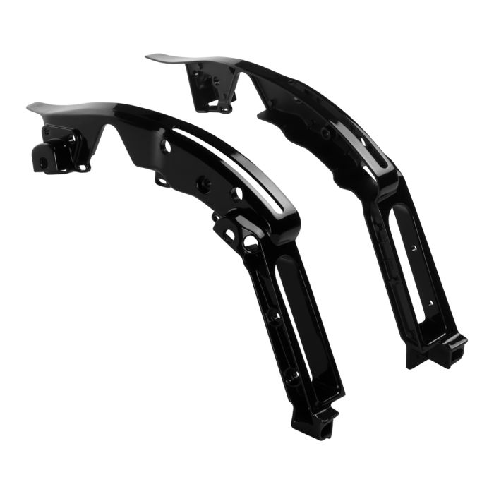 Black Rear Fender Support Brackets for Harley® Touring