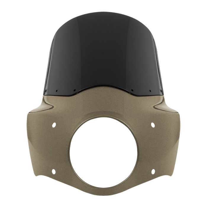 Olive Gold HOGWORKZ® Menace Fairing w/ Windshield for Harley® Road King Special