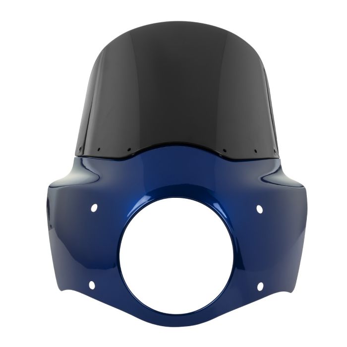 Midnight Blue HOGWORKZ® Menace Fairing w/ Windshield for Harley® Road King Special