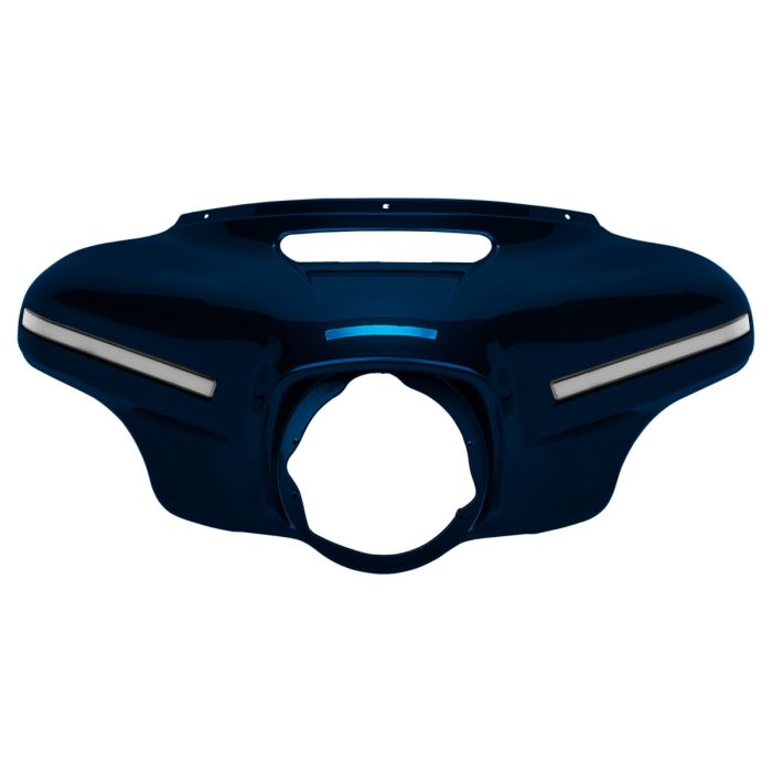 Midnight Blue Outer Fairing w/ Integrated LEDs for Harley® Touring from HOGWORKZ