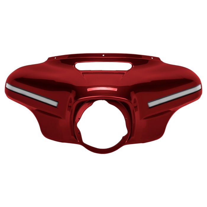 Heirloom Red Outer Fairing w/ Integrated LEDs for Harley® Touring from HOGWORKZ