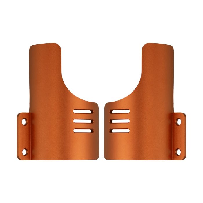 Orange Front Fork Guards for Harley® Touring CVO