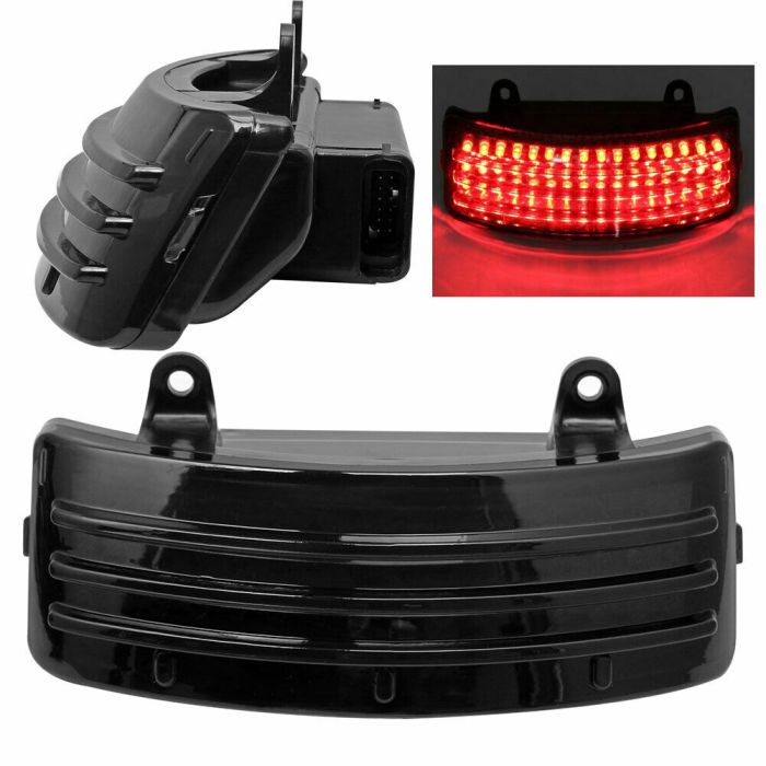 HOGWORKZ Triad™ Dual Intensity LED Tribar Taillight rear fender