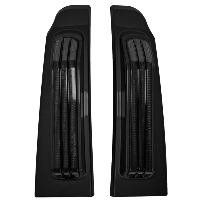 Black Quartz HOGWORKZ® Illumina Flush Fender LED System for Harley® Touring