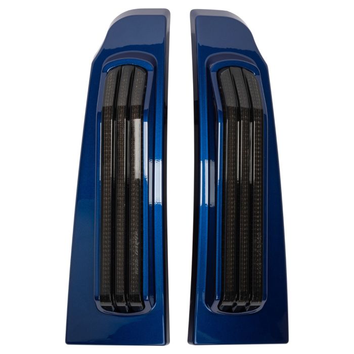 Superior Blue HOGWORKZ® Illumina Flush Fender LED System for Harley® Touring