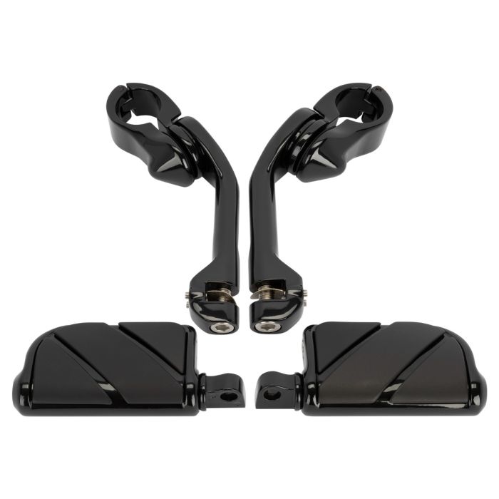 hogworkz long angled black footpegs