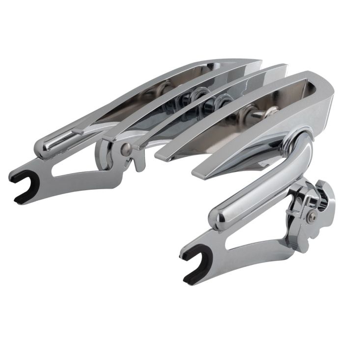 HOGWORKZ Chrome Detachable Harley-Davidson® Touring Stealth B2 Luggage Racke