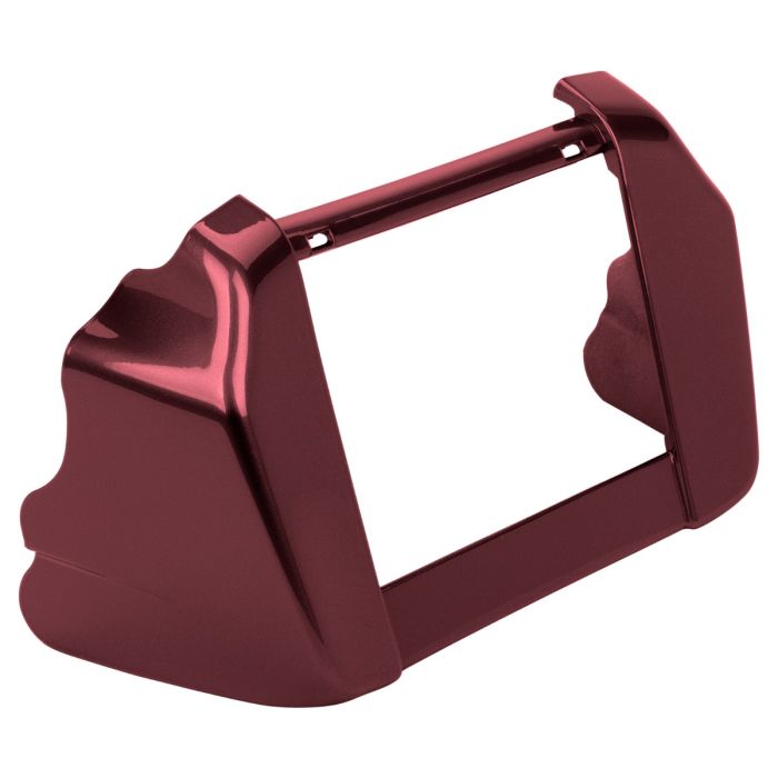Billiard Burgundy Oil Cooler Cover for Harley® Touring from HOGWORKZ