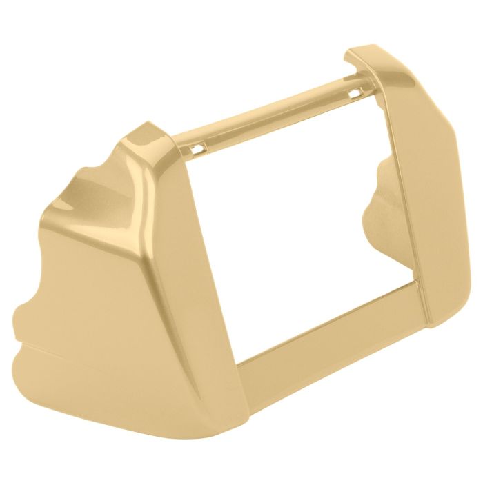 Sand Pearl Oil Cooler Cover for Harley® Touring from HOGWORKZ 
